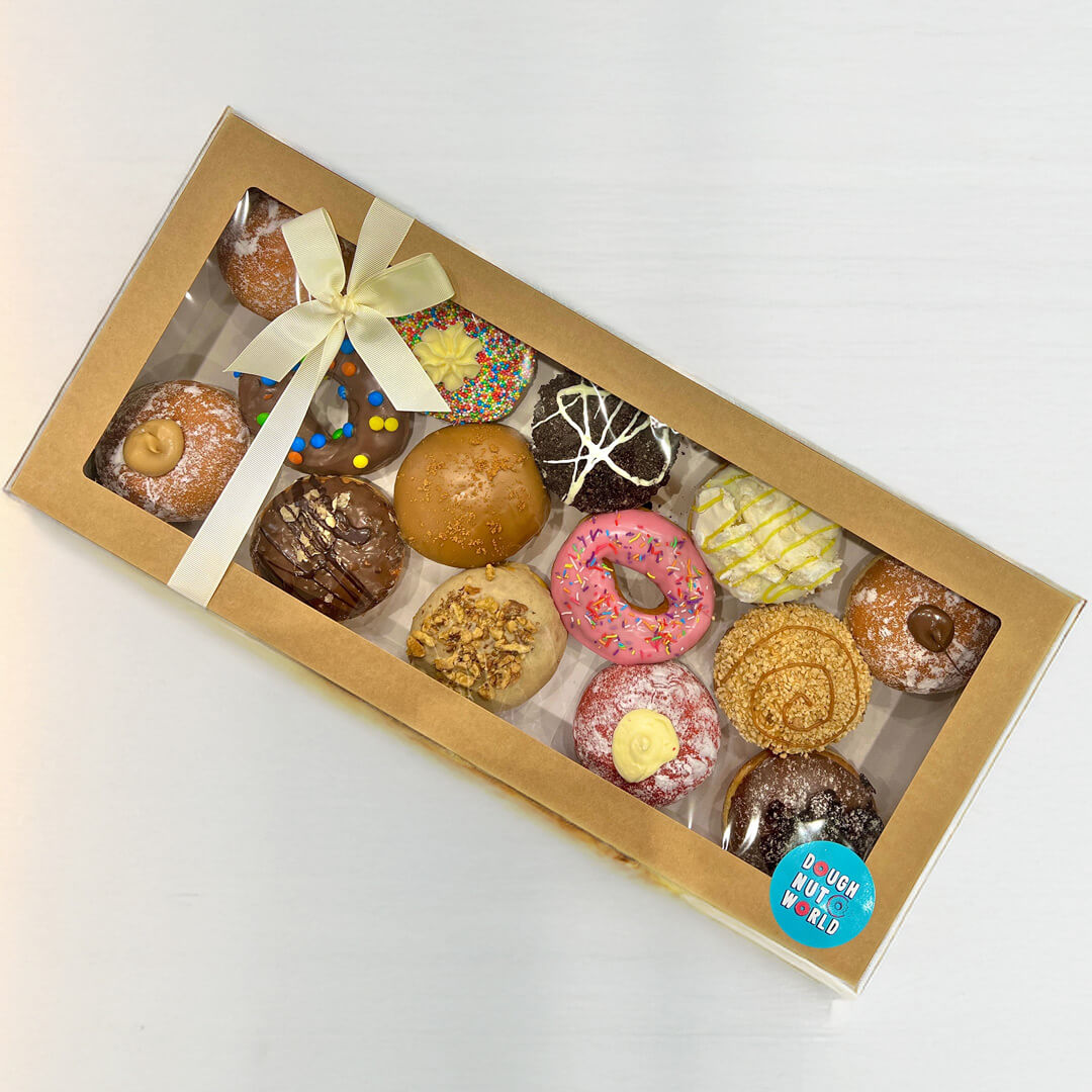 Assorted Doughnuts Adelaide | 14 Degrees Of Yum Donut Box | The ...
